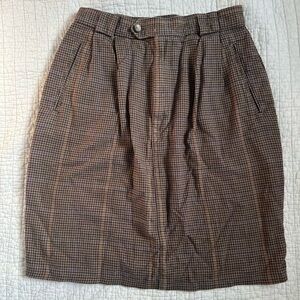 Ruff Hewn Brown Skirt 401